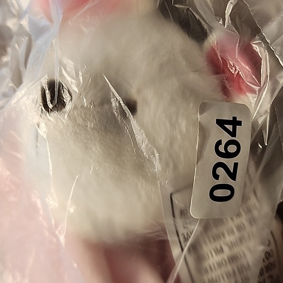 Child of Mine by Carter's pink bunny Lovey Rattle Mommy loves me - Picture 7 of 7